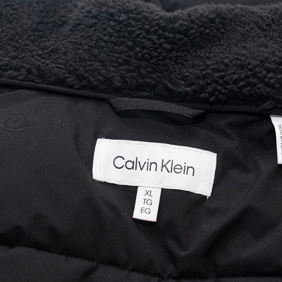 Calvin Klein. Faux Sherpa Puffer Jacket. - Picture 3 of 12